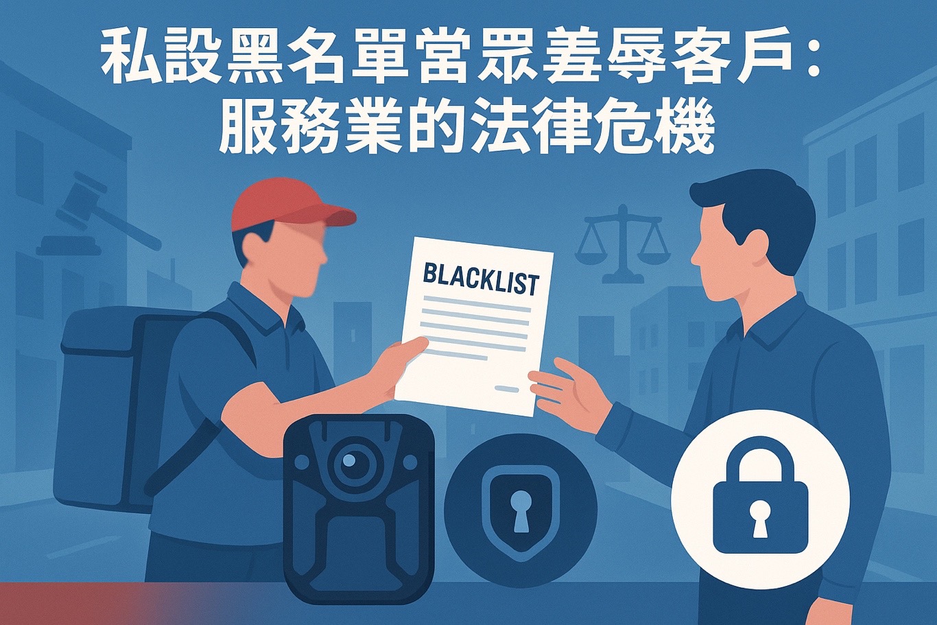 外送員私設黑名單當眾羞辱客戶:服務業的法律危機 1 外送員私設黑名單當眾羞辱客戶:服務業的法律危機